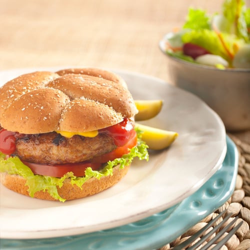 Healthy Sides For Hamburgers
 Healthy Burger and Salad Recipe