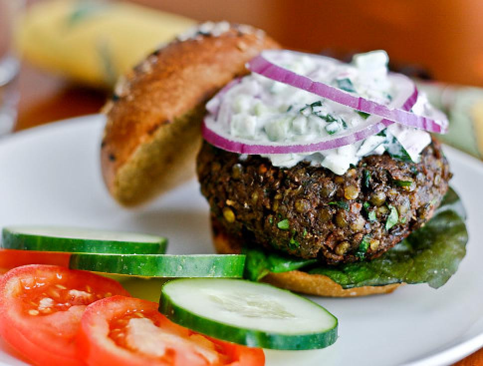 Healthy Sides For Hamburgers
 The perfect veggie burger Brooklyn burger fan swaps