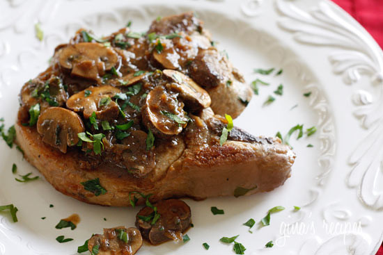 Healthy Sides For Pork Chops
 Pork Chops with Mushrooms and Shallots