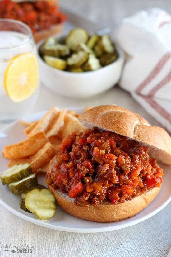 Healthy Sloppy Joes
 Healthier Sloppy Joes