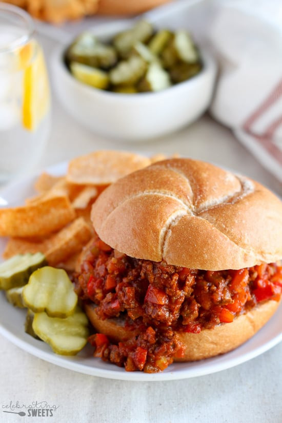 Healthy Sloppy Joes
 Healthier Sloppy Joes