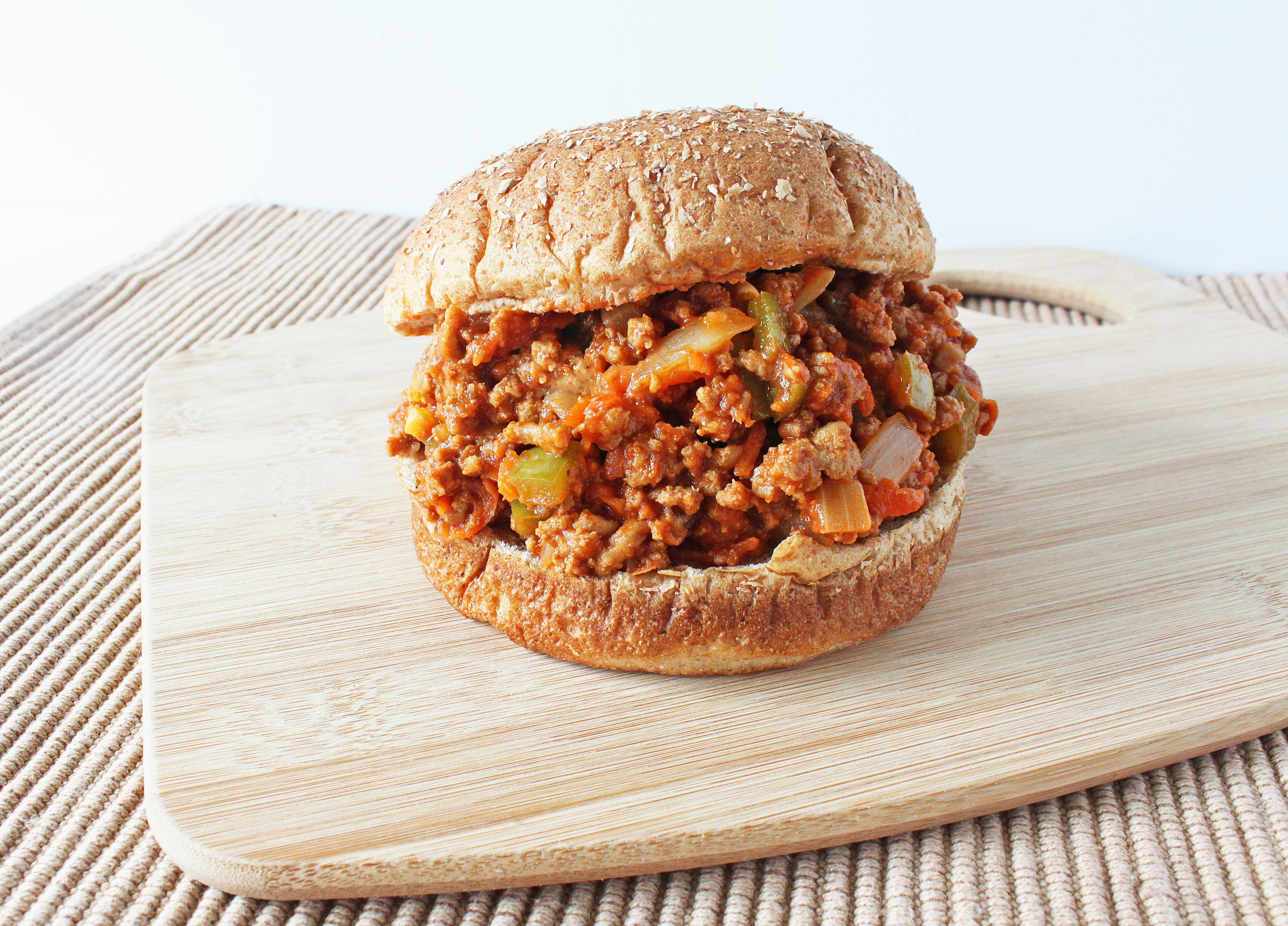 Healthy Sloppy Joes
 Introducing Sloppy Joes kosher style