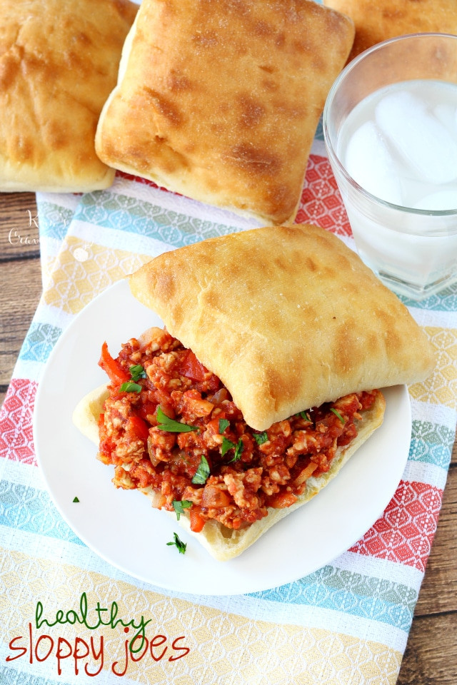 Healthy Sloppy Joes
 Healthy Sloppy Joes Kim s Cravings