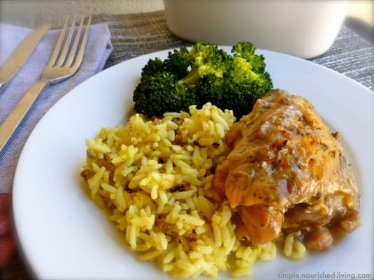 Healthy Slow Cooker Chicken Thighs
 Slow Cooker Chicken Thighs with Beer and Herbes