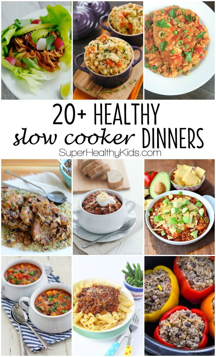 Healthy Slow Cooker Dinner Recipes
 20 Healthy Slow Cooker Dinners