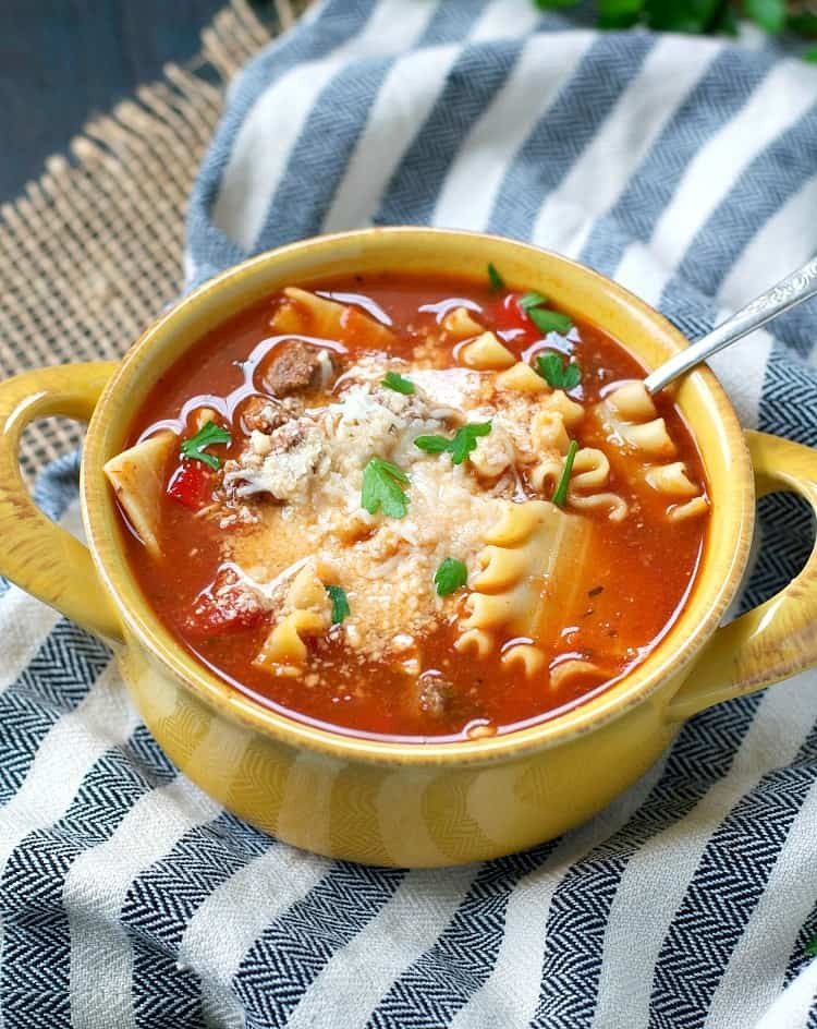 Healthy Slow Cooker Lasagna
 Healthy Slow Cooker Lasagna Soup The Seasoned Mom