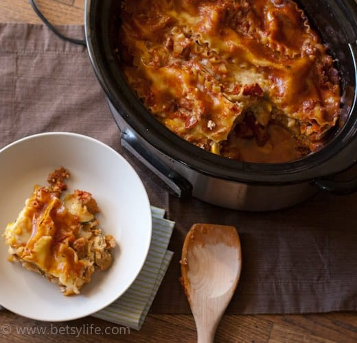 Healthy Slow Cooker Lasagna
 Healthy Slow Cooker Lasagna