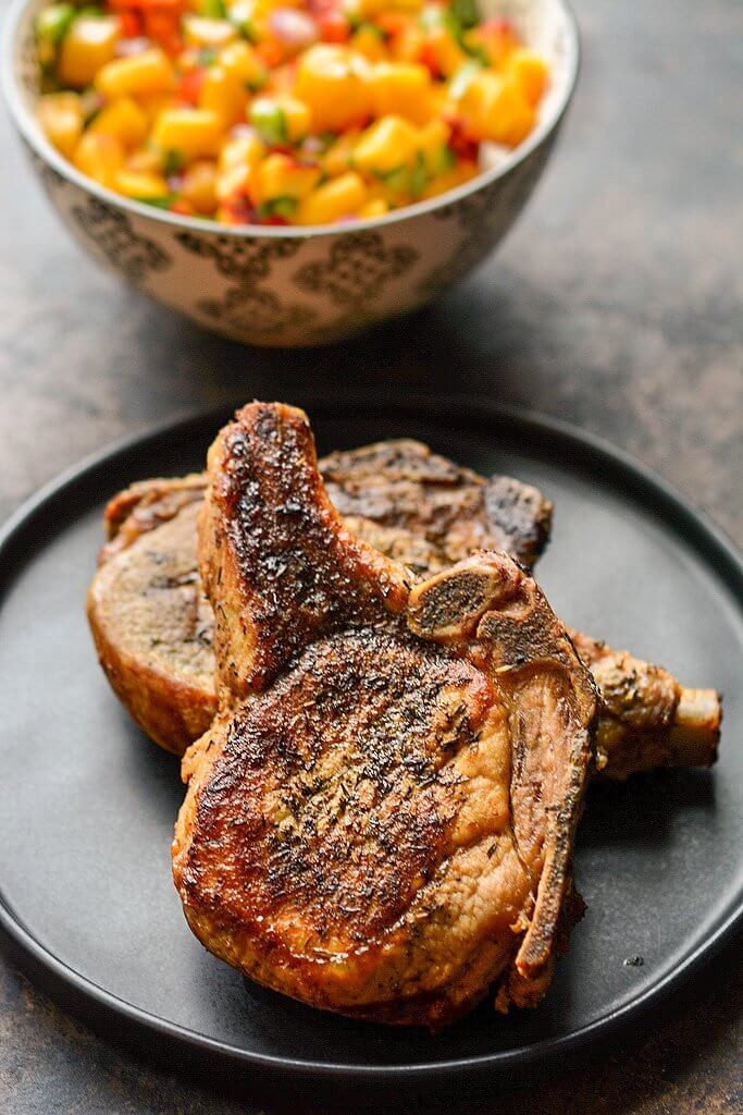 Healthy Slow Cooker Pork Chops
 Slow Cooker Pork Chops with Peach Salsa Slow Cooker Gourmet
