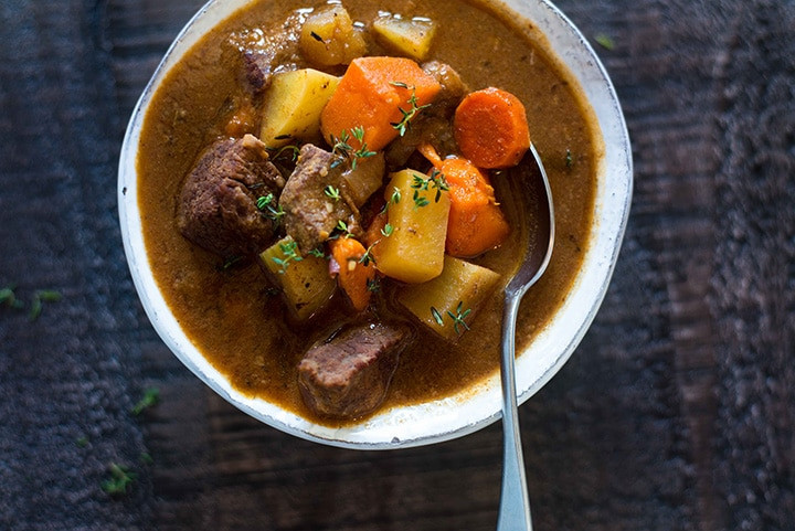 Healthy Slow Cooker Recipes Beef
 Healthy Slow Cooker Beef Stew Perfect Make Ahead Dinner