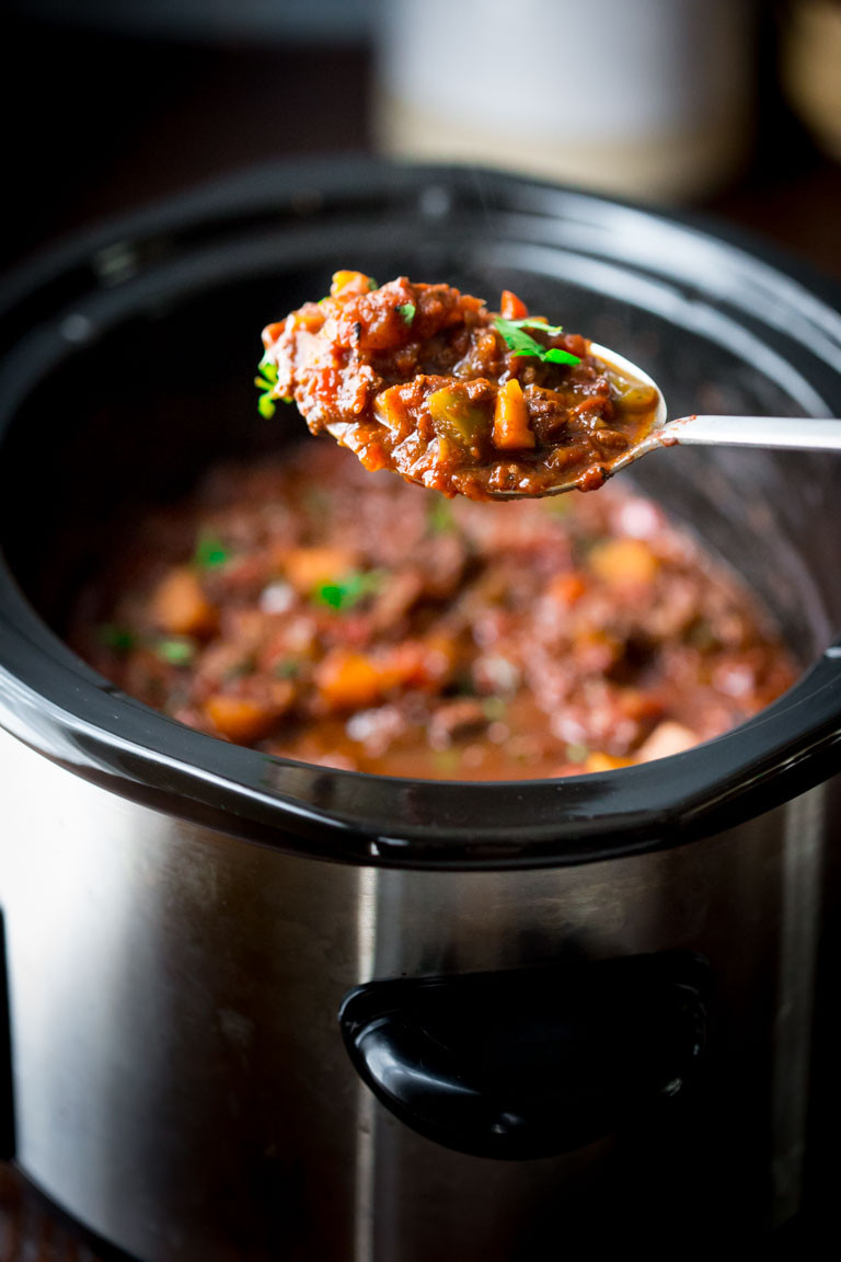 Healthy Slow Cooker Recipes Beef
 slow cooker paleo beef chili Healthy Seasonal Recipes