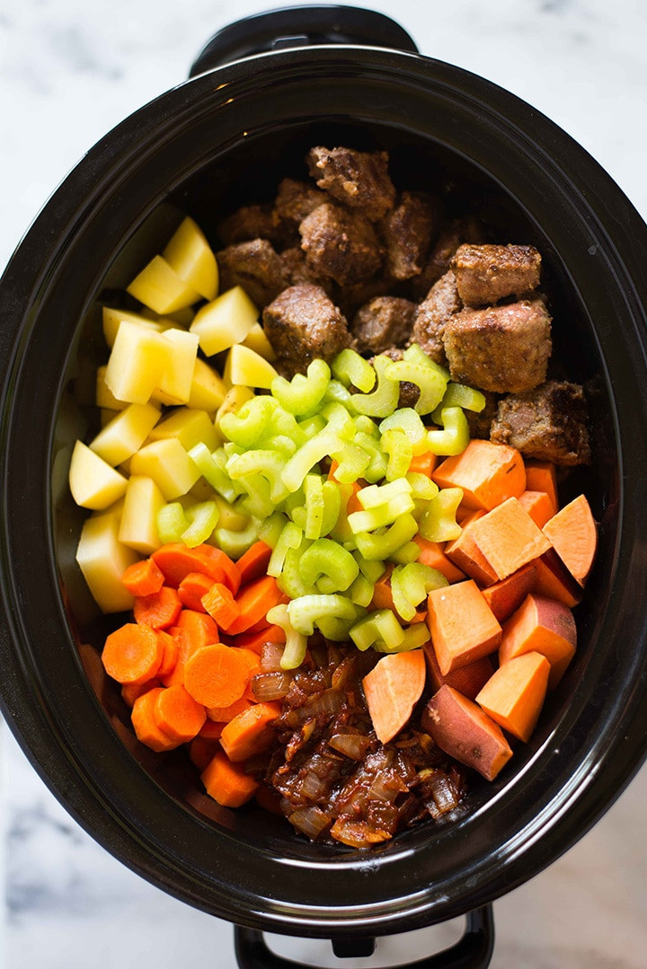Healthy Slow Cooker Recipes Beef
 Healthy Slow Cooker Beef Stew Perfect Make Ahead Dinner