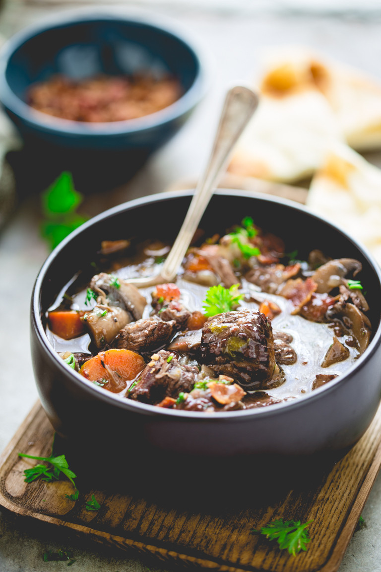 Healthy Slow Cooker Recipes Beef
 healthy slow cooker beef burgundy Healthy Seasonal Recipes