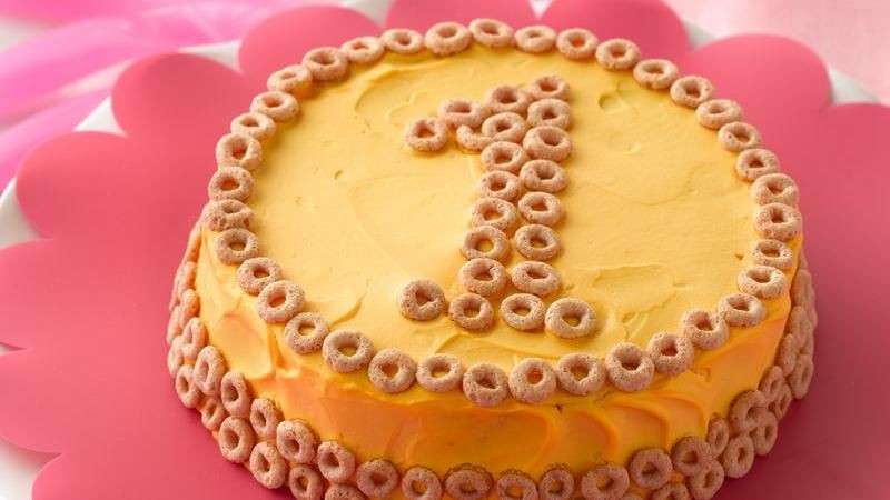 Healthy Smash Cake Recipe
 First Birthday Smash Cake recipe from Betty Crocker