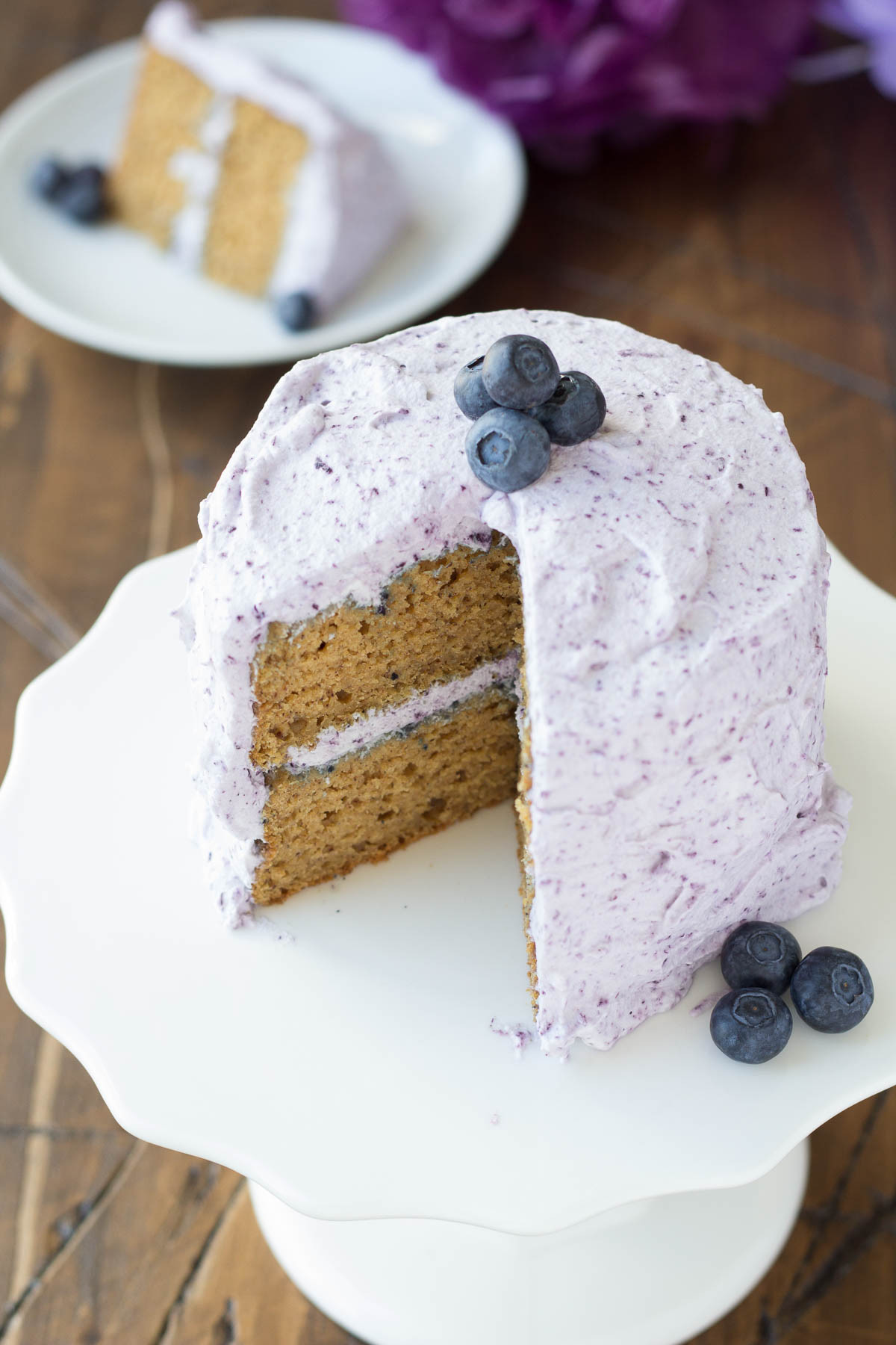 Healthy Smash Cake Recipes
 Healthier Smash Cake Recipe Hannah s Purple Polka Dot 1st