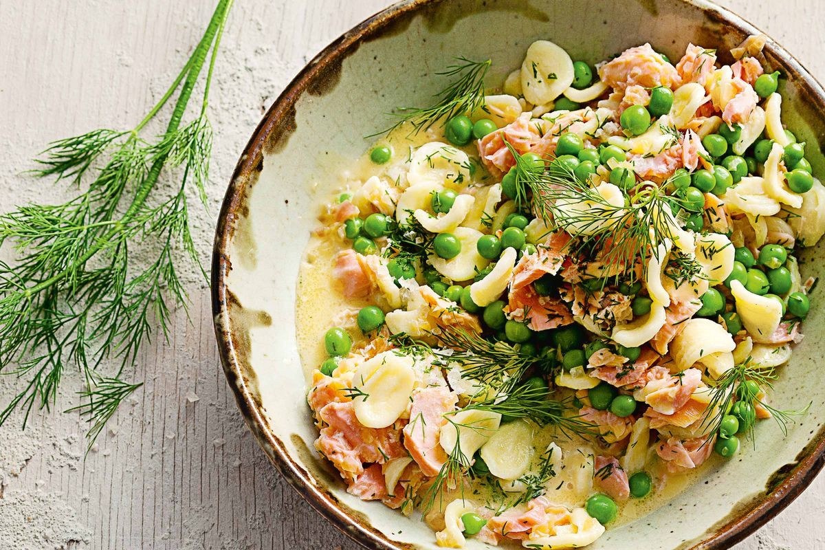 Healthy Smoked Salmon Recipes
 Orrecchiete with hot smoked salmon peas and beurre blanc