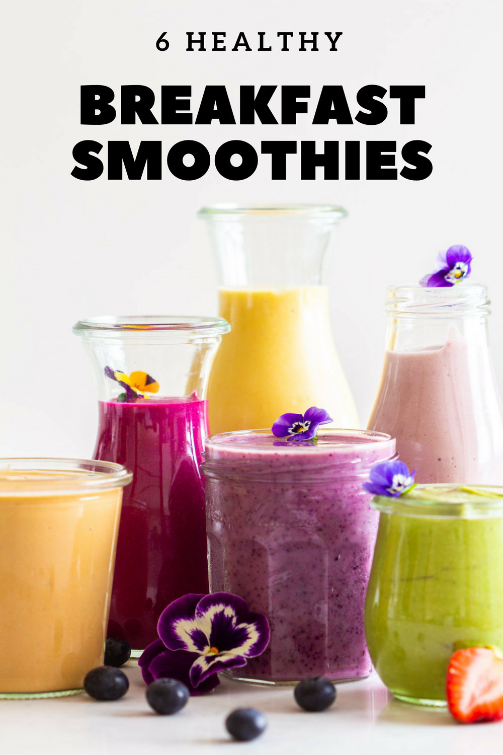 Healthy Smoothie Recipes For Breakfast
 6 Healthy Breakfast Smoothies Green Healthy Cooking