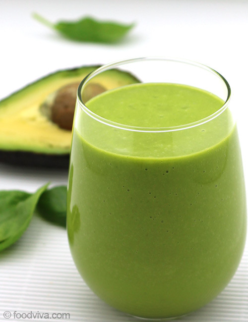 Healthy Smoothie Recipes with Spinach 20 Of the Best Ideas for Avocado Smoothie with Almond Milk Spinach and orange