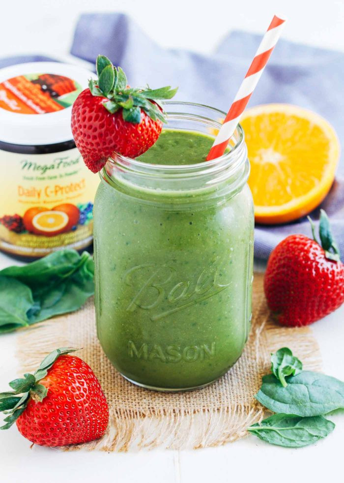 Healthy Smoothie Recipes With Spinach
 Strawberry Mango Spinach Smoothie Making Thyme for Health