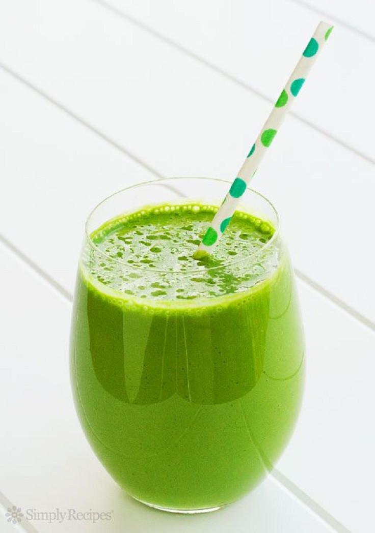 Healthy Smoothie Recipes With Spinach
 Top 10 Tasty Ideas for Detox Green Smoothie Top Inspired