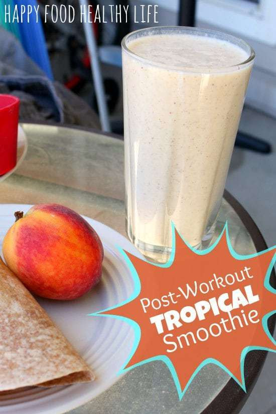 Healthy Smoothies After Workout
 Weekend Web Findings a Post Workout Tropical Smoothie