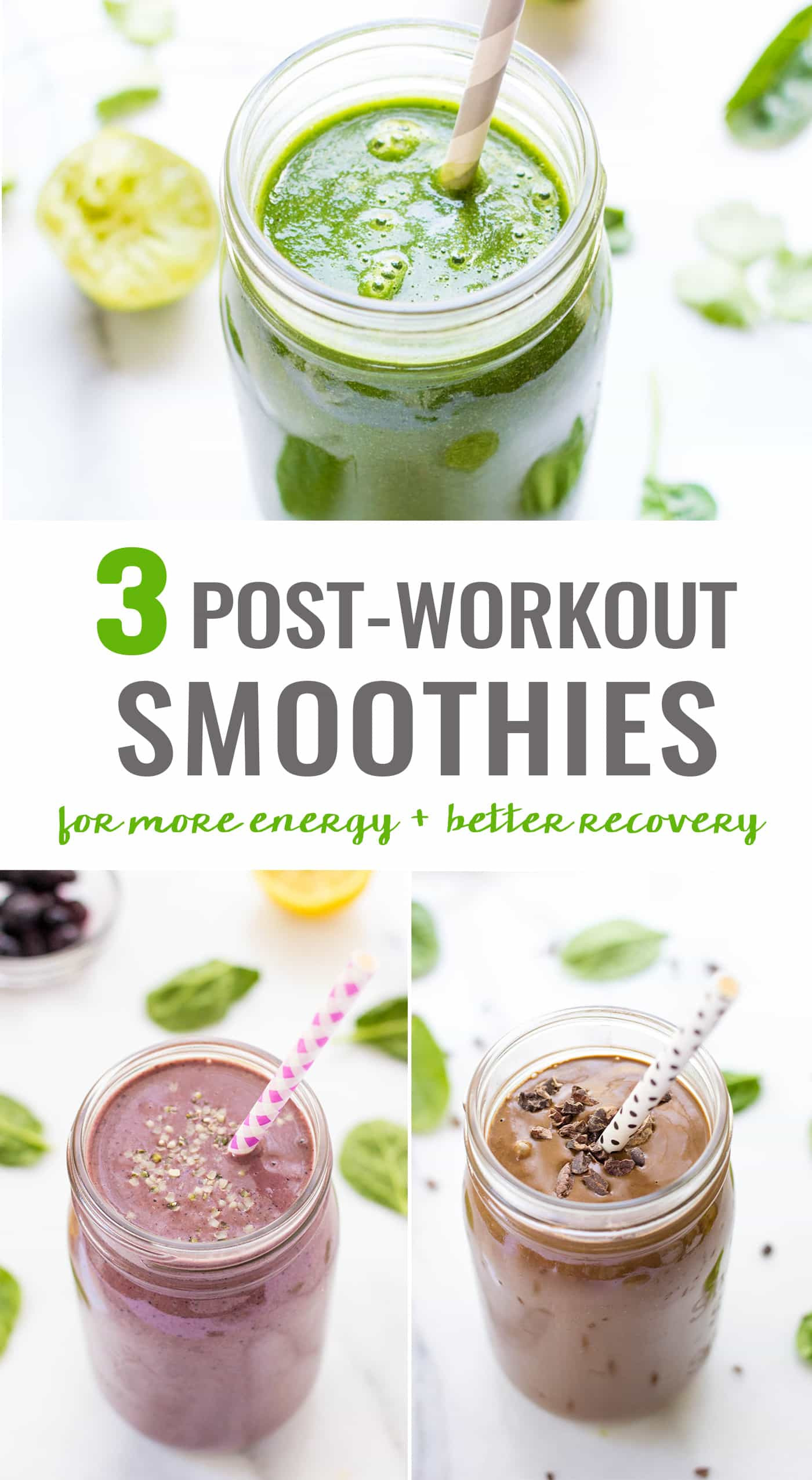 Healthy Smoothies After Workout
 3 Post Workout Smoothies Simply Quinoa