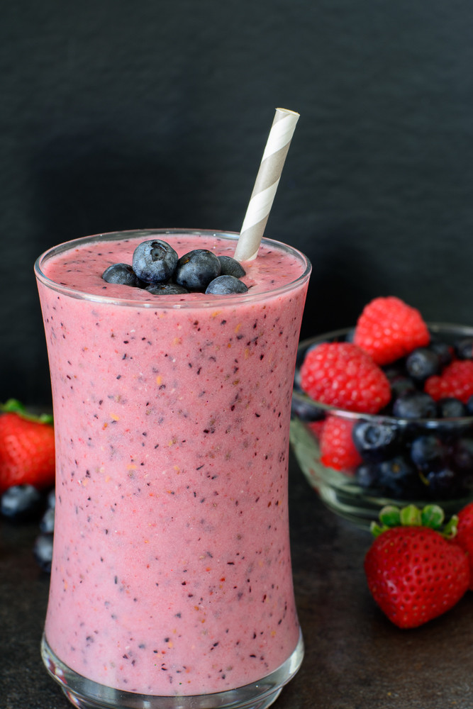 Healthy Smoothies After Workout
 Post Workout Berry Superfood Smoothie Almost Supermom