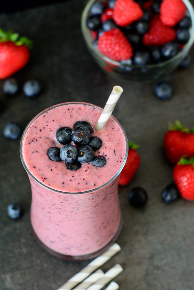 Healthy Smoothies After Workout
 Post Workout Berry Superfood Smoothie Almost Supermom