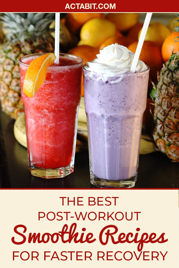 Healthy Smoothies After Workout
 The 5 Best Post Workout Smoothie Recipes for Recovery