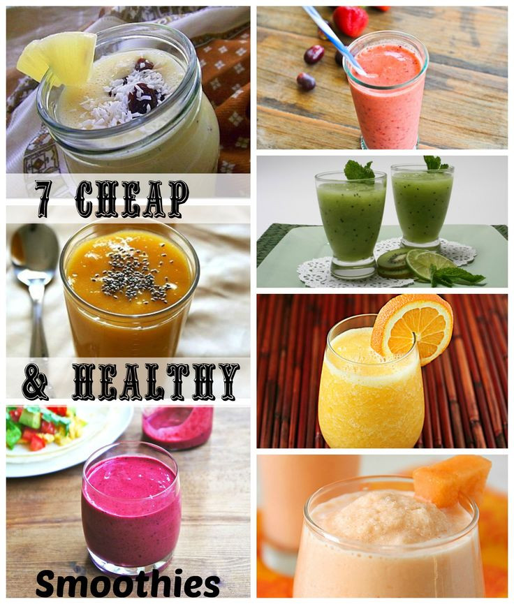 Healthy Smoothies At Home
 7 Cheap & Healthy Smoothies that you can whip up at home