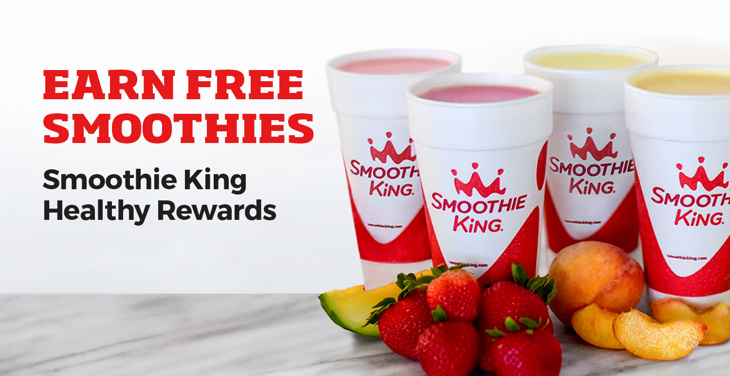 Healthy Smoothies at Smoothie King 20 Best Healthy Rewards Smoothie King