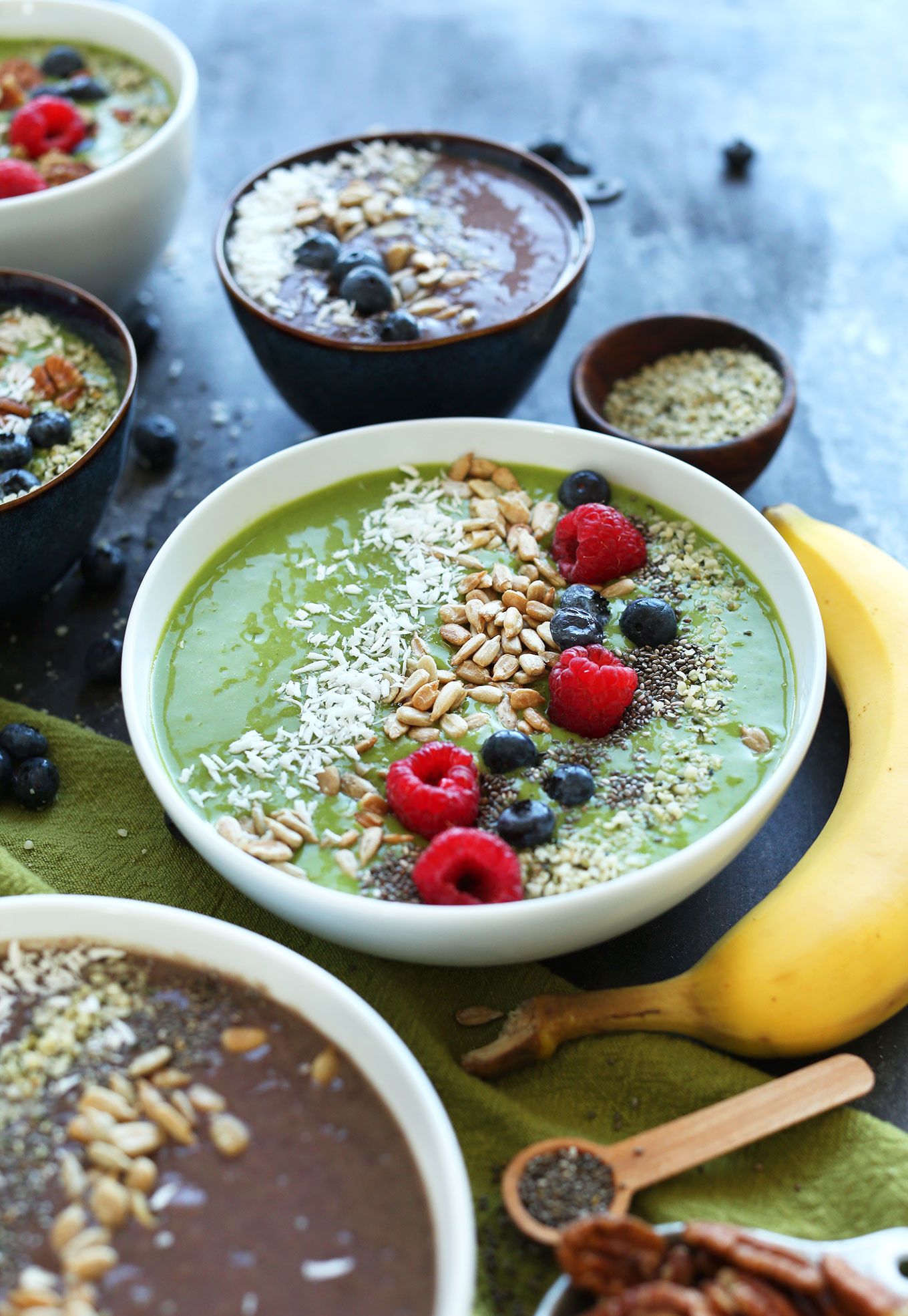 Healthy Smoothies For Dinner
 Super Green Smoothie Bowl