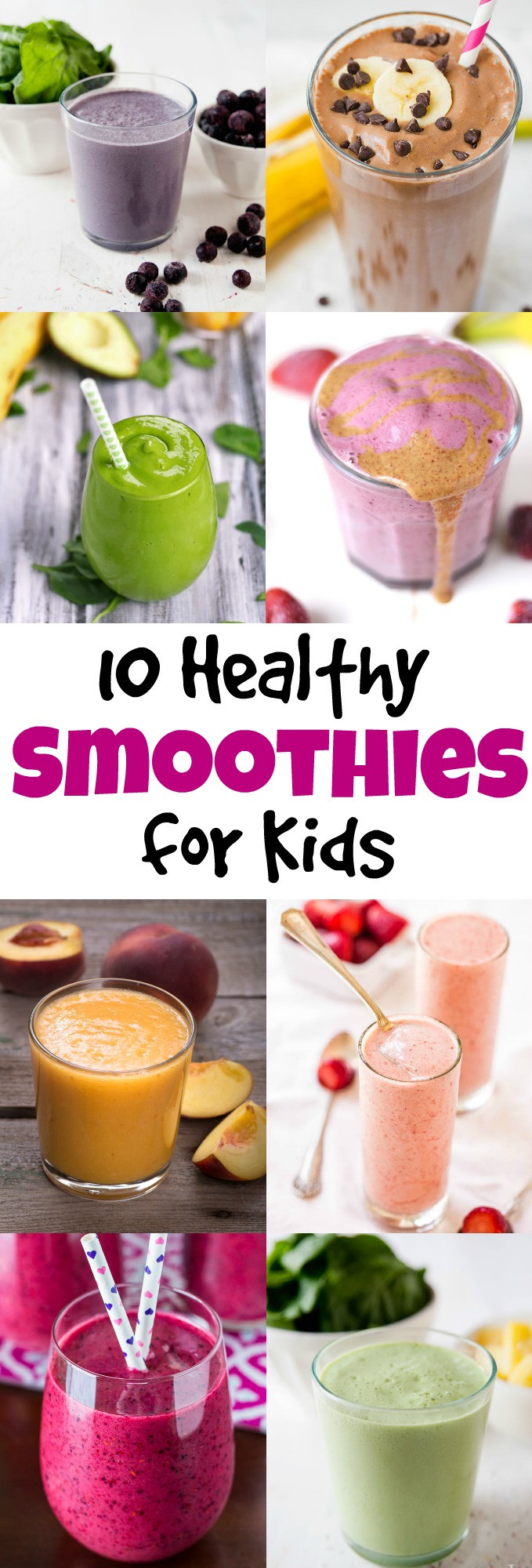 Healthy Smoothies For Kids With Veggies
 10 Healthy Smoothies for Kids MOMables Good Food