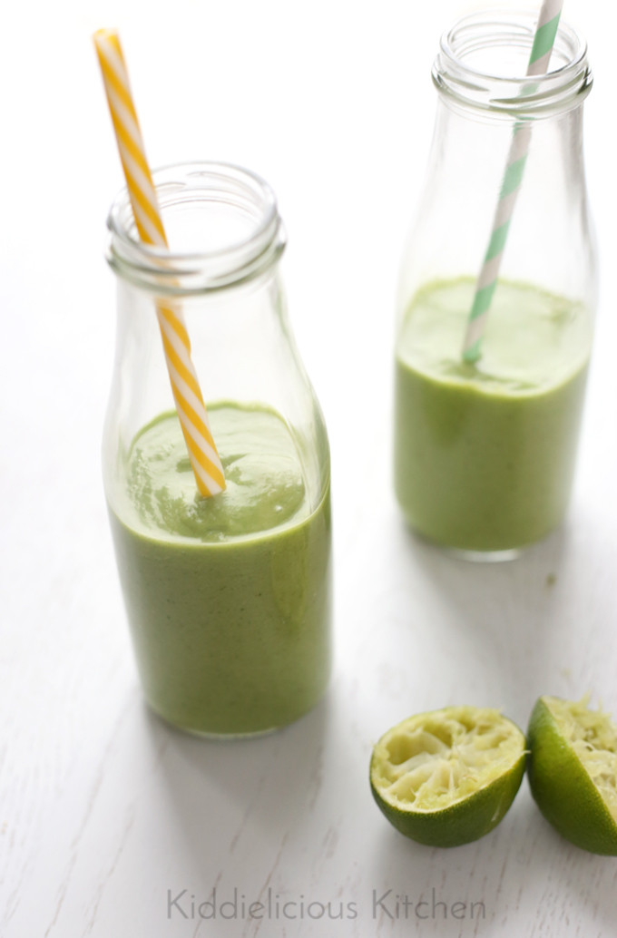Healthy Smoothies For Kids With Veggies
 Kid friendly green smoothie Kid licious Kitchen