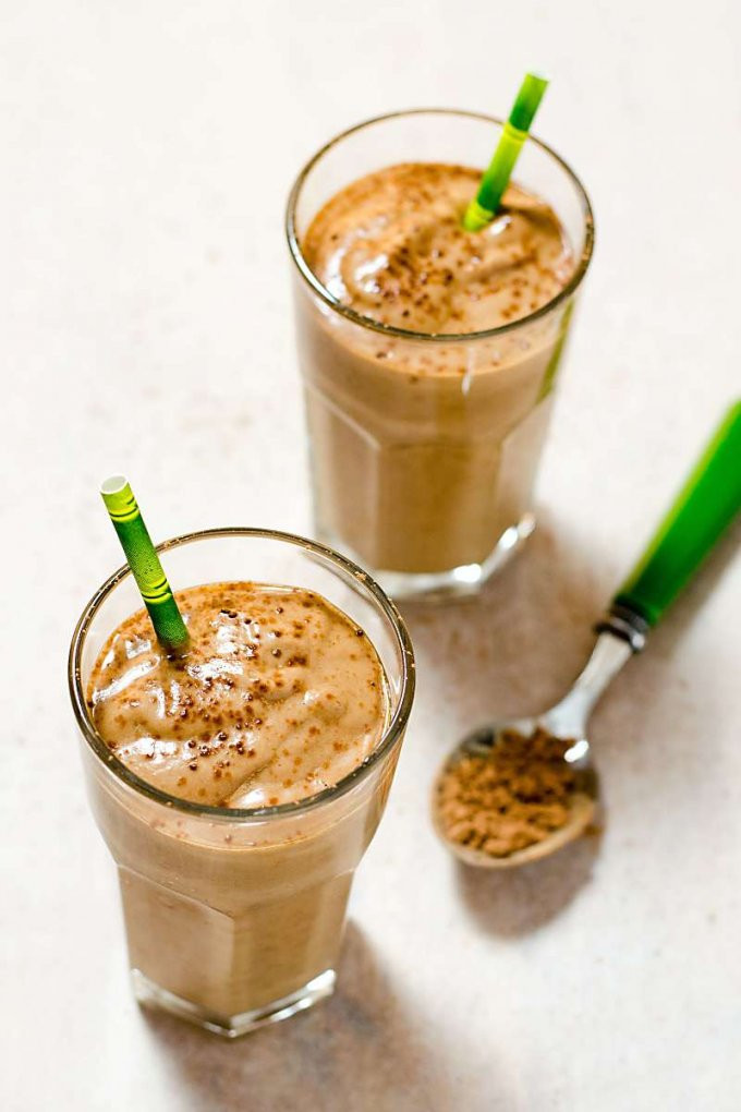 Healthy Smoothies With Cocoa Powder
 Healthy Avocado Smoothie with Cacao and Collagen