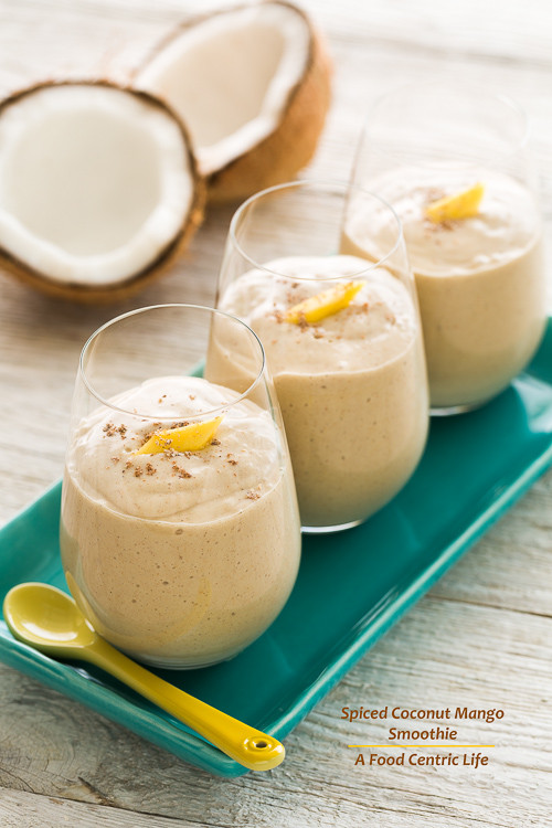 Healthy Smoothies With Coconut Milk
 Spiced Coconut Mango Smoothies — A Food Centric Life