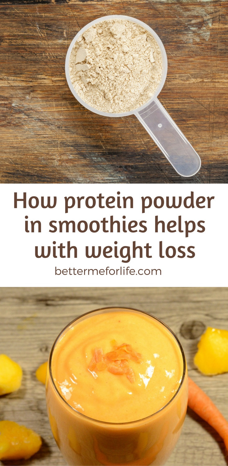 Healthy Smoothies With Protein Powder
 How protein powder in smoothies helps with weight loss