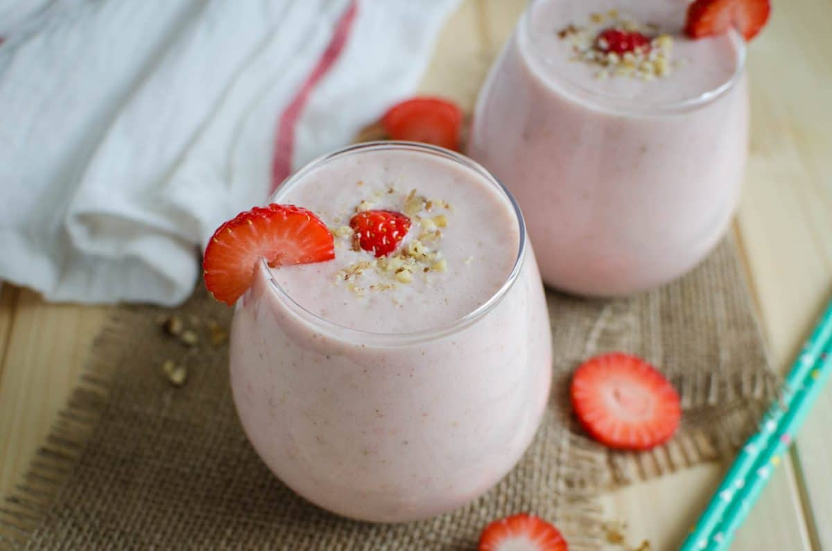 Healthy Smoothies With Yogurt
 Healthy Strawberry Banana Smoothie With Yogurt