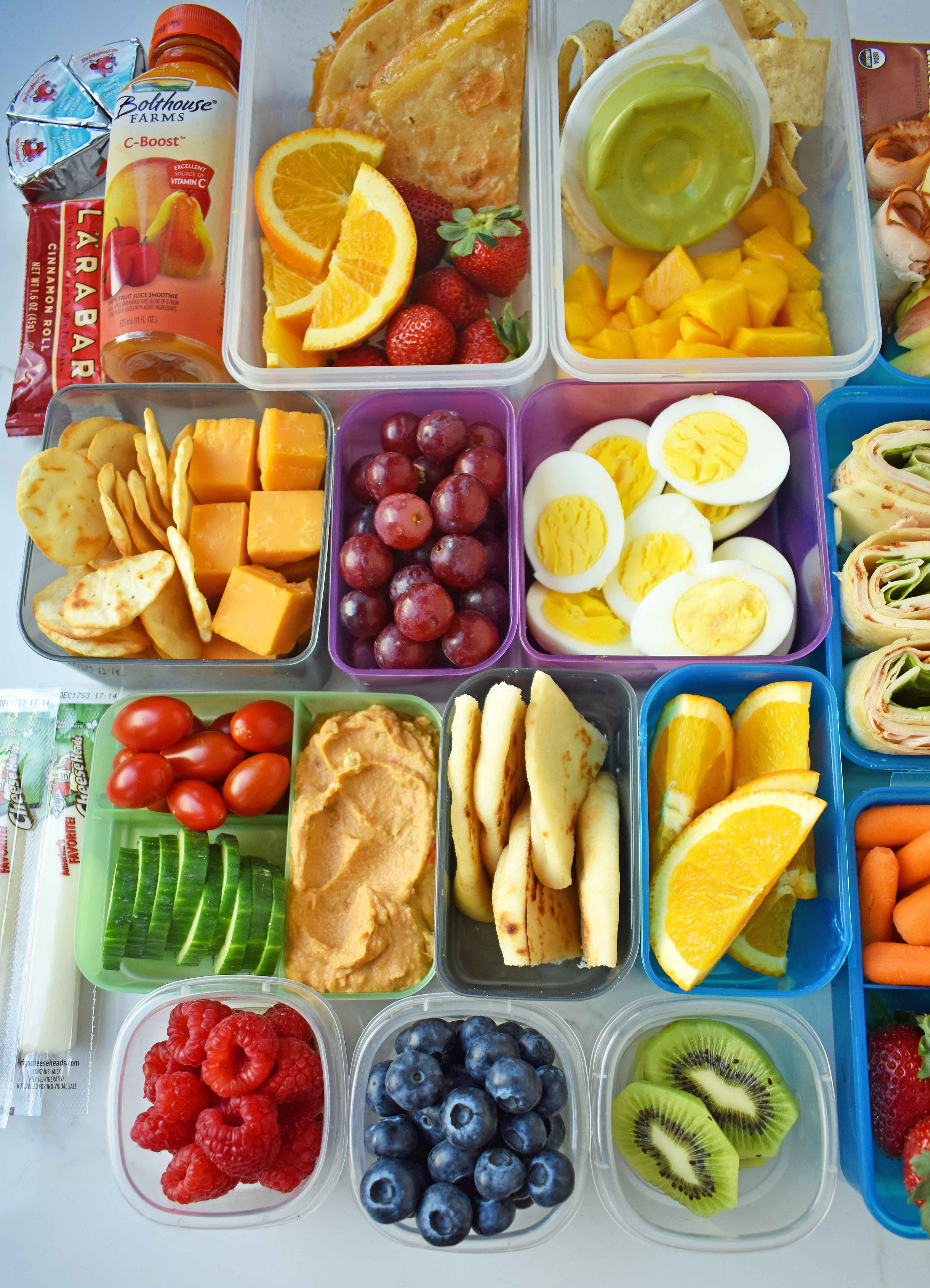 Healthy Snacks And Lunches
 Back to School Kids Lunch Ideas