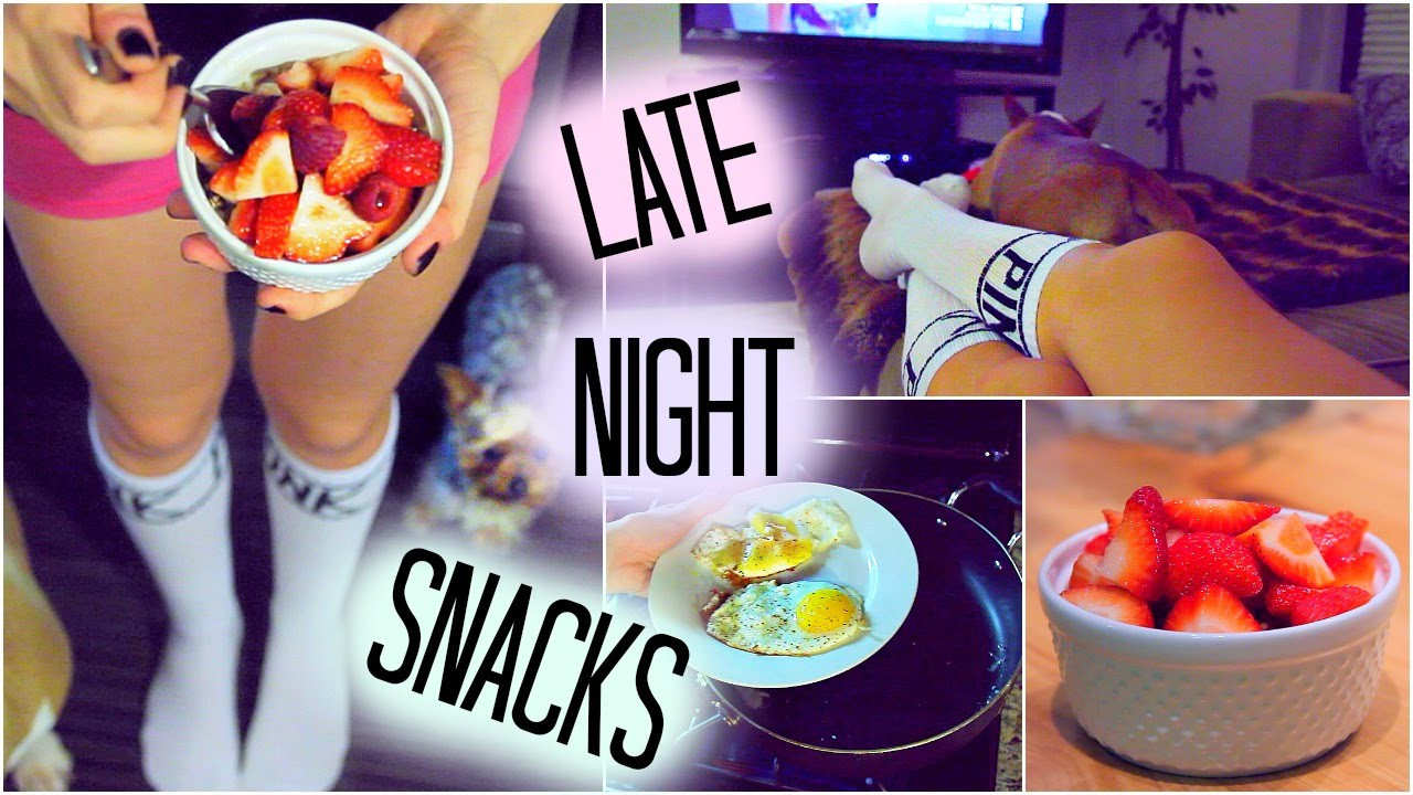 Healthy Snacks At Night
 Healthy Late Night Snack Ideas