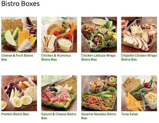 Healthy Snacks At Starbucks
 REVIEW Starbucks Bistro Boxes work eat