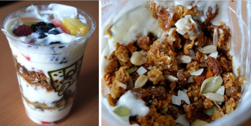 Healthy Snacks At Starbucks
 Fast Food Yogurt Parfaits