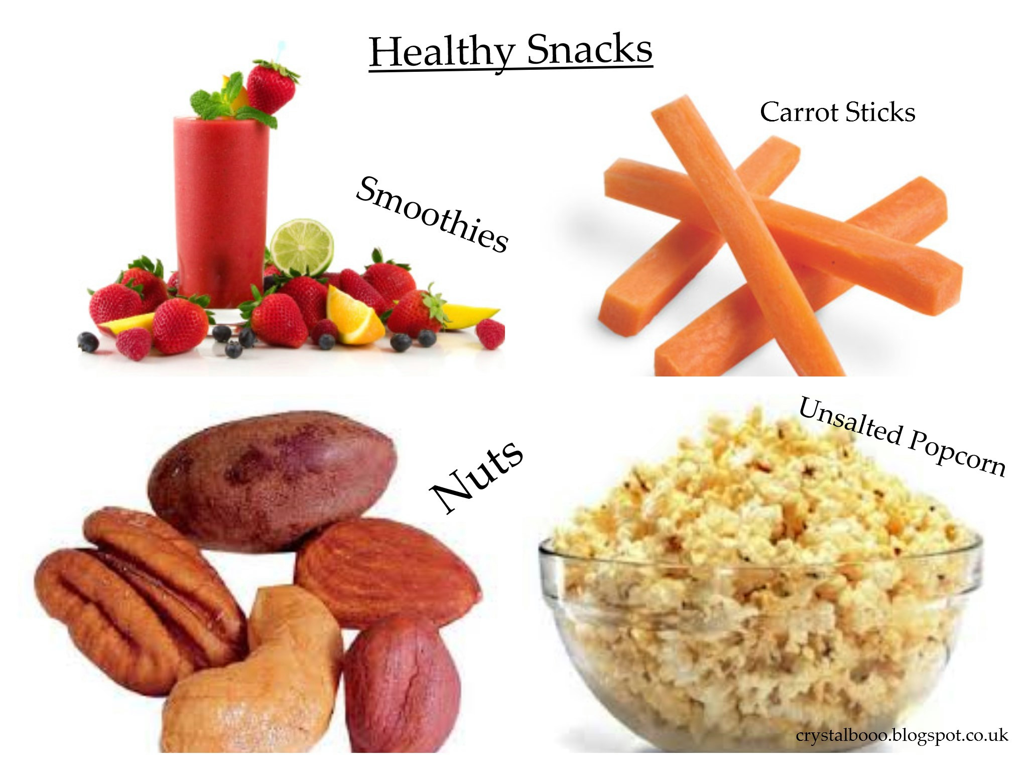 Healthy Snacks Between Meals
 Lets be healthy