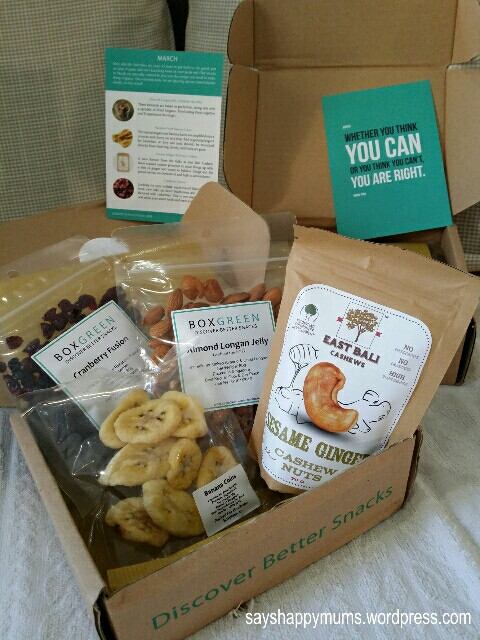 Healthy Snacks By Mail
 Review BoxGreen SG Heard of Snacks Delivery by Mail