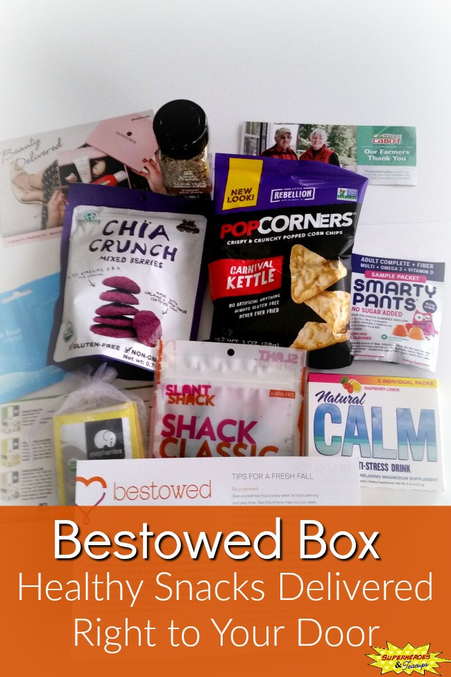 Healthy Snacks Delivered
 Bestowed Box Healthy Snacks Delivered Right to Your Door