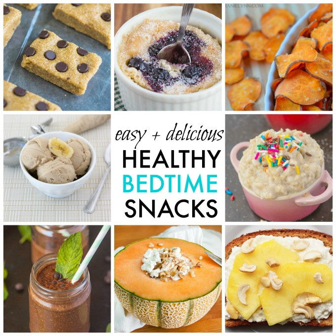 Healthy Snacks Easy
 10 Quick Easy and Healthy Bedtime Snack Ideas