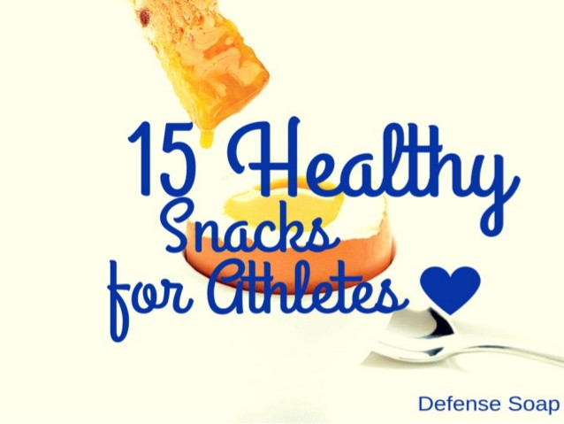 Healthy Snacks For Athletes On The Go
 15 Healthy Snacks for Athletes