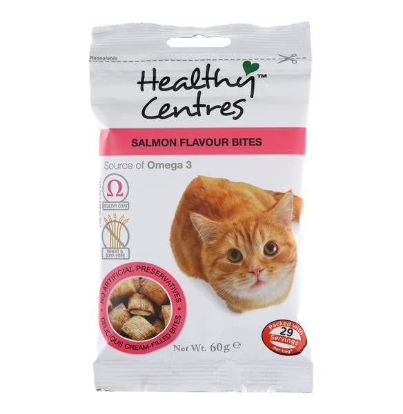 Healthy Snacks For Cats
 Healthy Centres Salmon Cat Treats 60g – The Real Pet Co