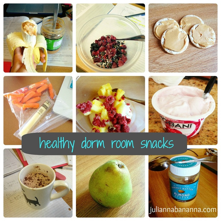 Healthy Snacks For College Dorm
 25 best ideas about Dorm Room Snacks on Pinterest