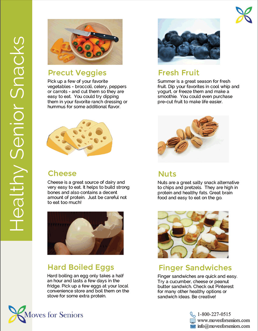Healthy Snacks For Elderly
 Healthy Snacks