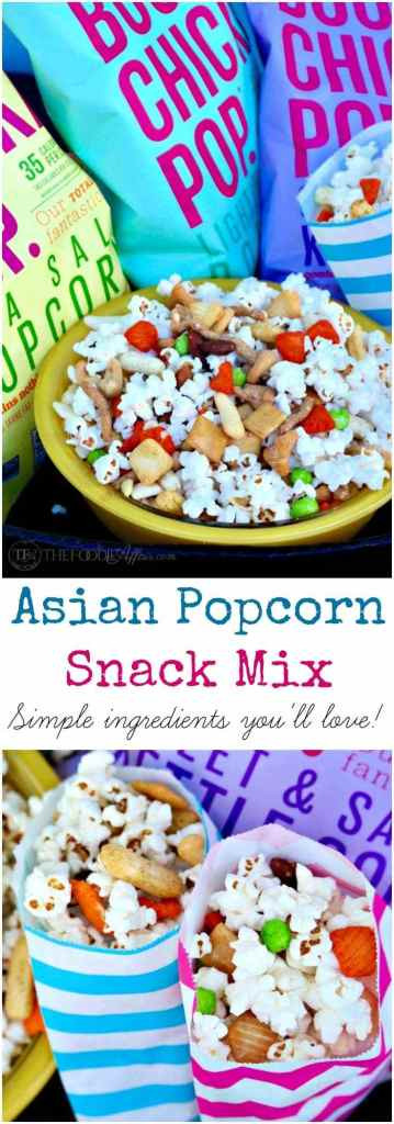 Healthy Snacks For Game Night
 Easy Asian Popcorn Snack Mix
